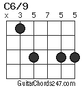C6/9 chord