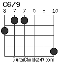 C6/9 chord