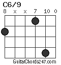 C6/9 chord
