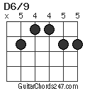 D6/9 chord