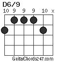 D6/9 chord