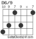 D6/9 chord