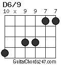 D6/9 chord