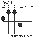 D6/9 chord