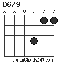 D6/9 chord