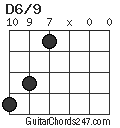 D6/9 chord