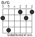 D/G chord