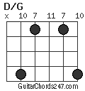 D/G chord