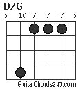 D/G chord