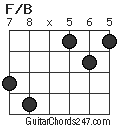 F/B chord