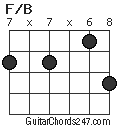 F/B chord