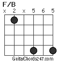 F/B chord