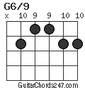 G6/9 chord