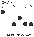 G6/9 chord