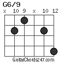 G6/9 chord