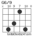 G6/9 chord
