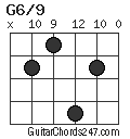 G6/9 chord