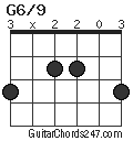 G6/9 chord