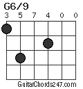 G6/9 chord