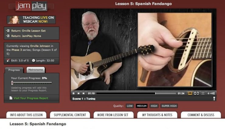 JamPlay Online Guitar Lessons Review